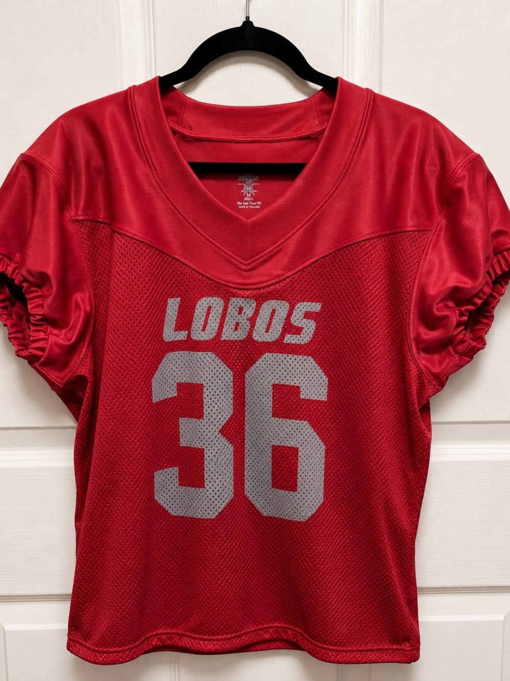 Authentic UNM Lobos Team-Issued #36 Football Jersey Douglas Adult M